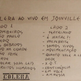 Cólera – Ao Vivo em Joinville (1987)